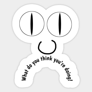 Funny eyes Sticker